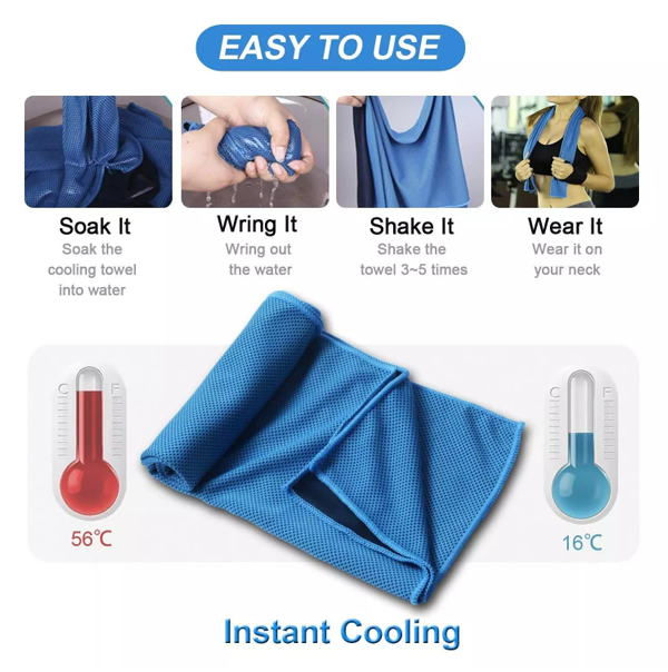 cooling towel around neck
