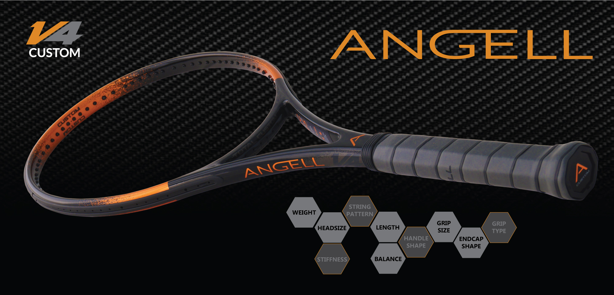 ASi 10 Racket Bag - Angell Custom Tennis rackets